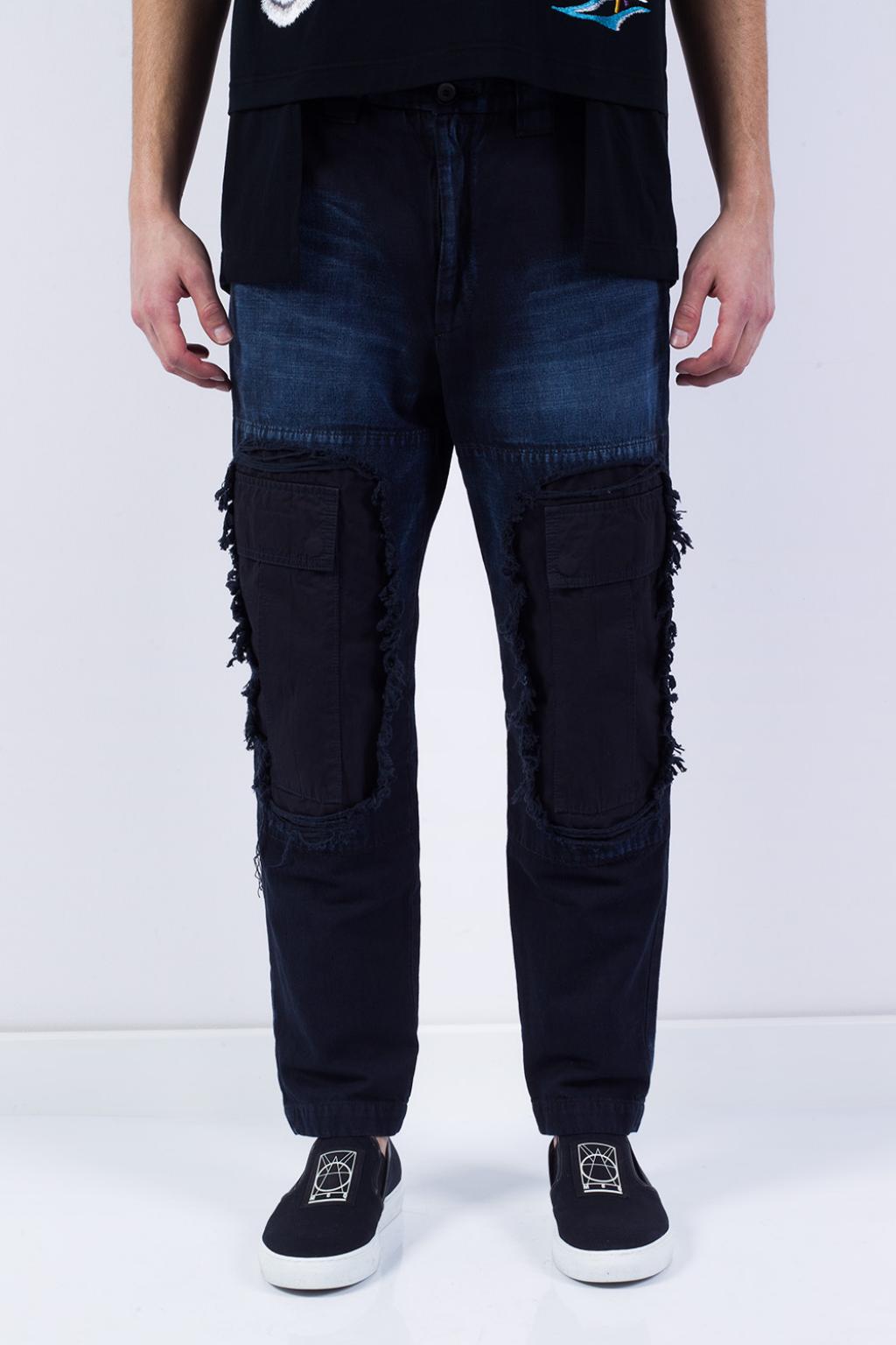 Mihara Yasuhiro Distressed Jeans | Men's Clothing | Vitkac